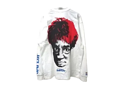 SAPEur x MASATOSHI HAMADA Red Head Hamada LS Tee "White"