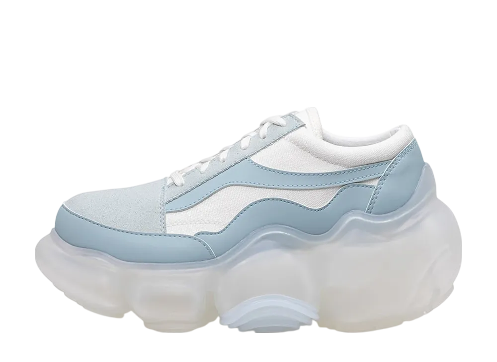 grounds Women's MOOPIE SKATE "Sky White/Clear Matte"