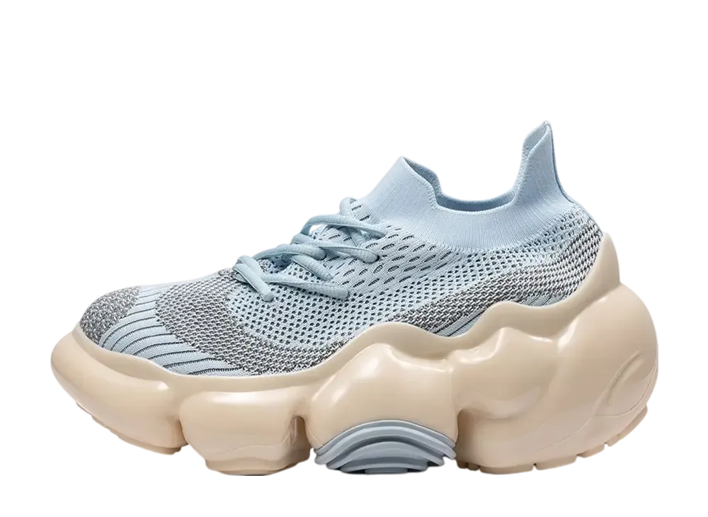 grounds MOOPIE SOLID "Sky Gray/Vanilla Solid"