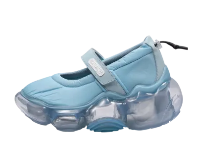 grounds Women's MOOPIE STRAP PUMPS "Sky/Ice Gray"