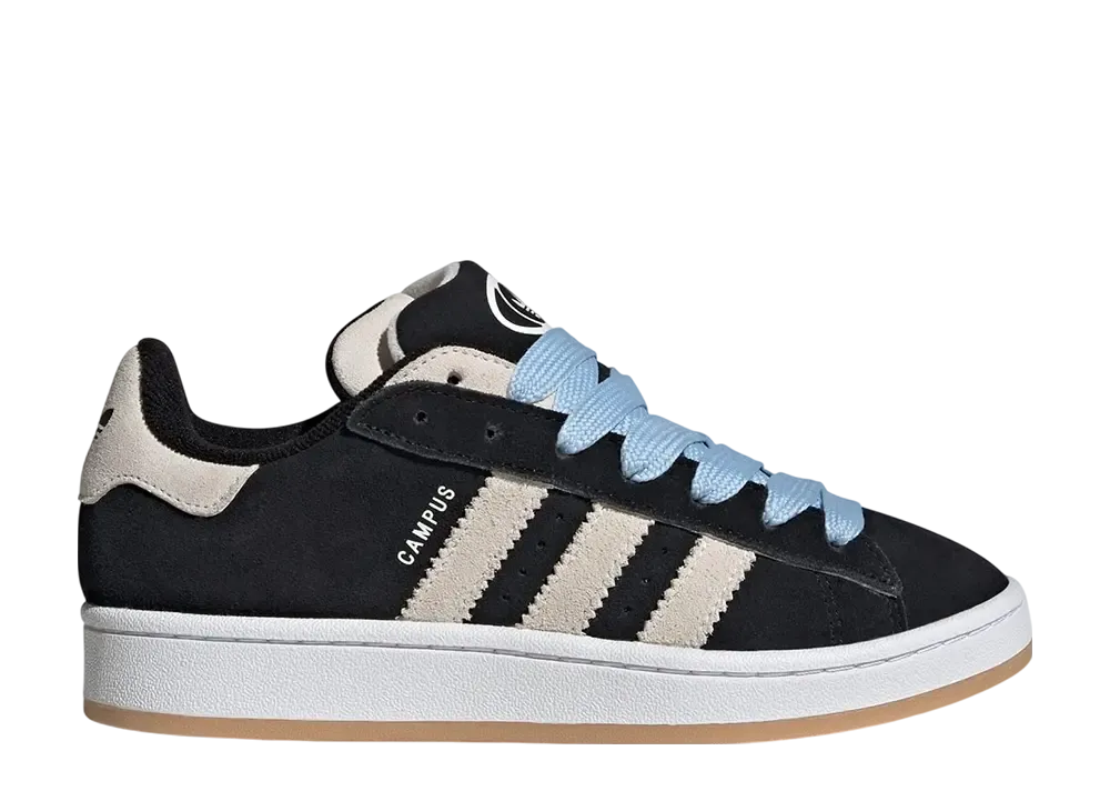 adidas Women's Campus 00s "Core Black/Off White/Gum"