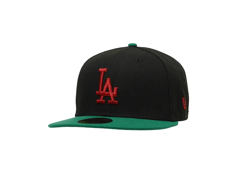NEW ERA 59Fifty Union x Los Angeles Dodgers "Black/Green"