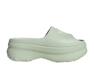 アディダスオリジナルス ウィメンズ アディフォーム スタン サンダル "リネングリーン/ワンダーホワイト"