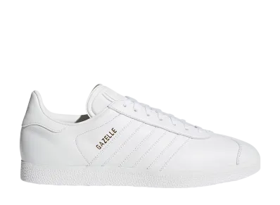 adidas Gazelle "Cloud White/Gold Metallic"