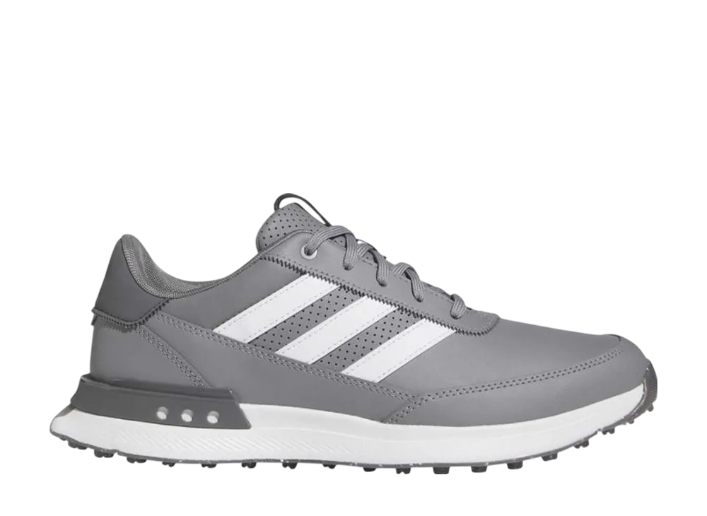 アディダス S2G 24 レザー スパイクレス ゴルフ "グレースリー/クラウドホワイト/グレーファイブ"