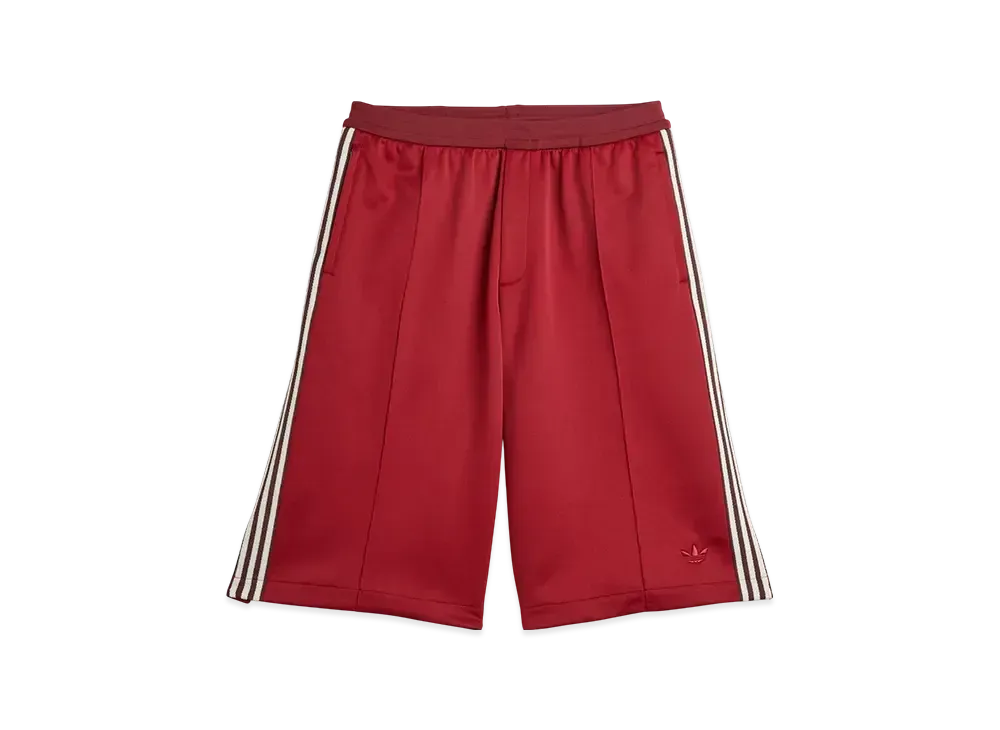 adidas x Wales Bonner Track Shorts "Collegiate Burgundy"