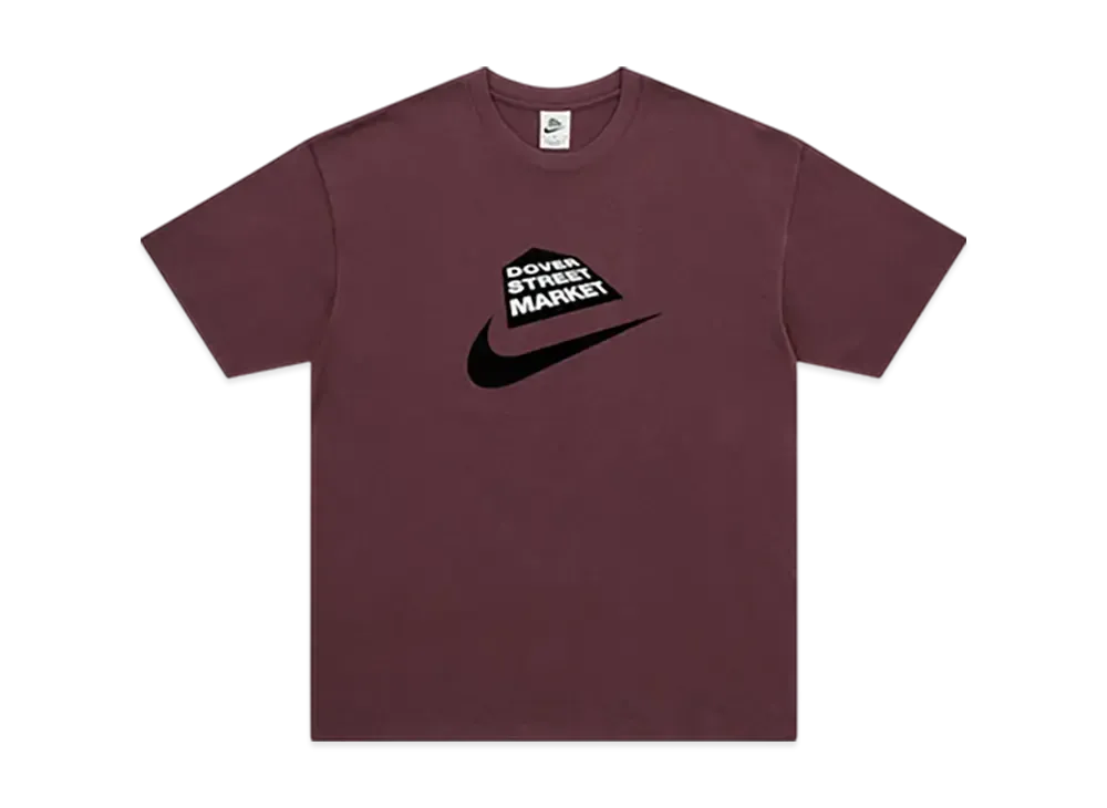 Nike x Dover Street Market Men's T-Shirt "Burgundy"