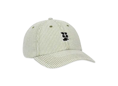 HUF Summer 25 Seersucker Megablast 6 Panel Hat "Green"