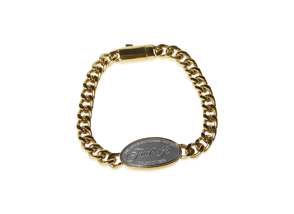 HUF Summer 25 Fuck It Bracelet "Gold"