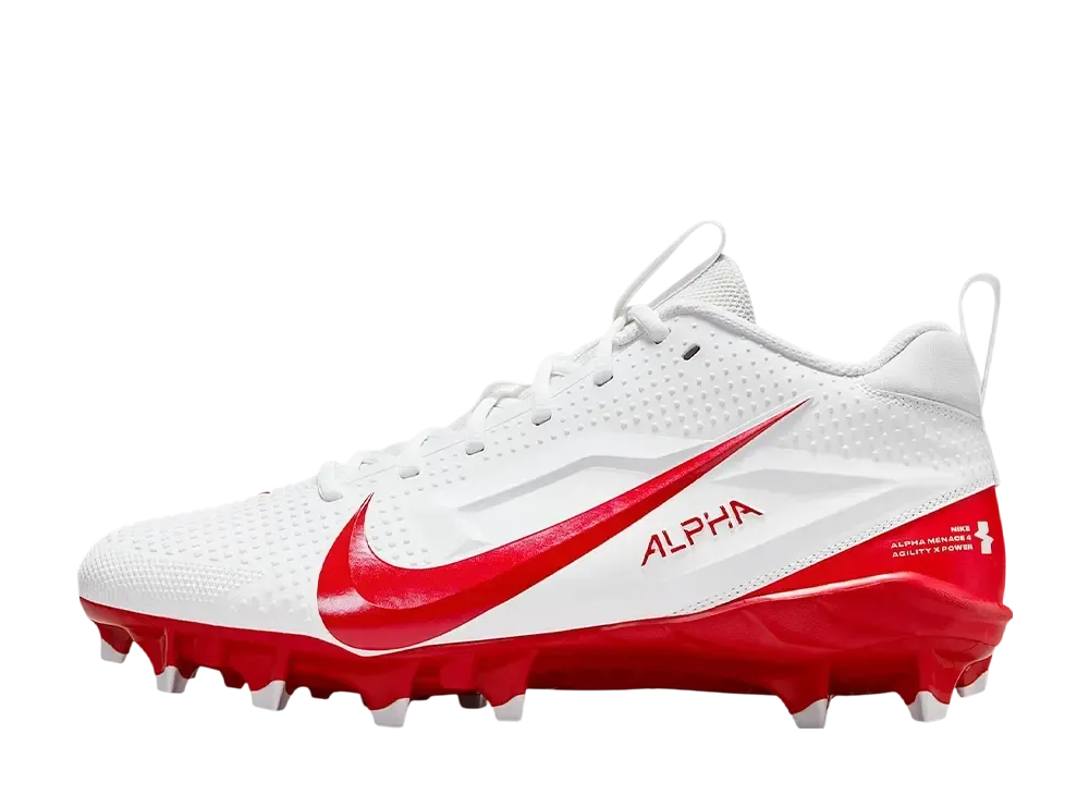 ナイキ アルファメナス4 バーシティ "ホワイト/ユニバーシティレッド/フォトンダスト/ユニバーシティレッド"