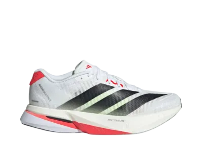 adidas Women's Adizero Boston 13 "Cloud White/Core Black/Lucid Red"