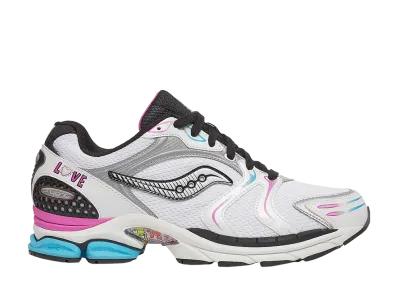 キースヘリング × サッカニー プログリッド トライアンフ4 "ホワイト/マルチ"