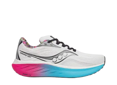 キースヘリング × サッカニー ウィメンズ ライド18 "ホワイト/アクア/ピンク"