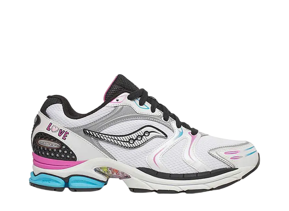 キースヘリング × サッカニー ウィメンズ プログリッド トライアンフ4 "ホワイト/マルチ"