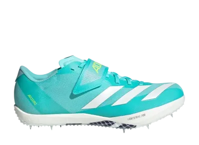 adidas Adizero HJ Track and Field "Blue/Zero Metalic/Lucid Lemon"