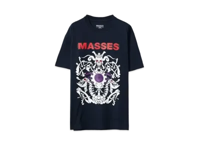 MASSES T-SHIRT BONE "NAVY"