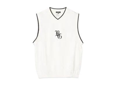 BEAMS x MALBON GOLF Exclusive Egc Nylon Pullover Vest "White"