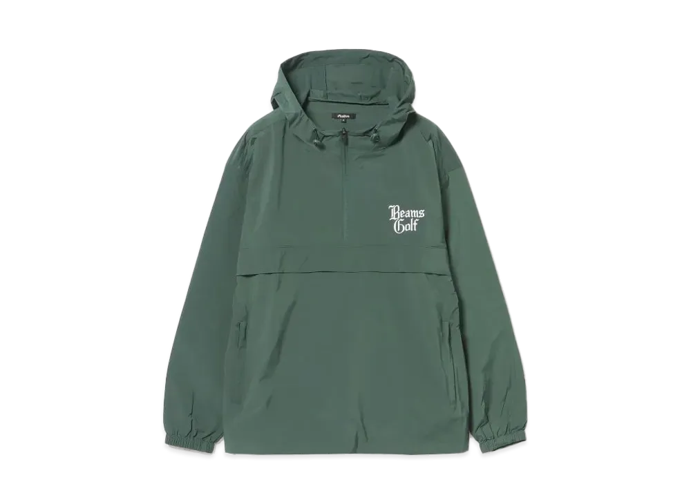 BEAMS x MALBON GOLF Exclusive Egc Anorak Parka "Green"