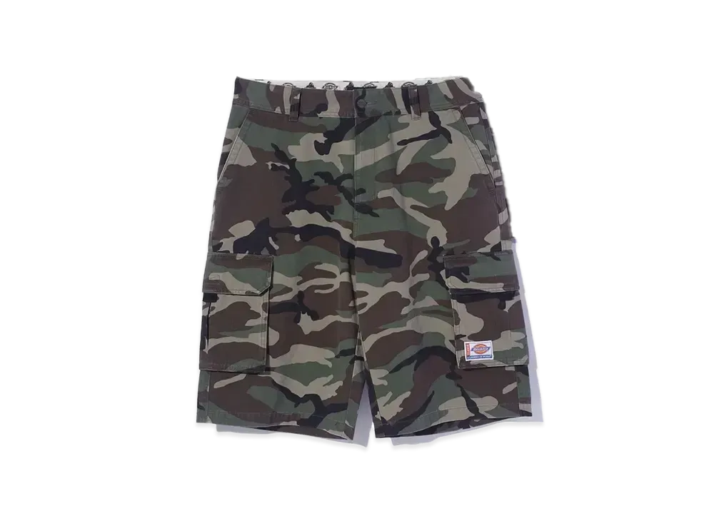 XLARGE x Dickies Camo Cargo Shorts "Olive"