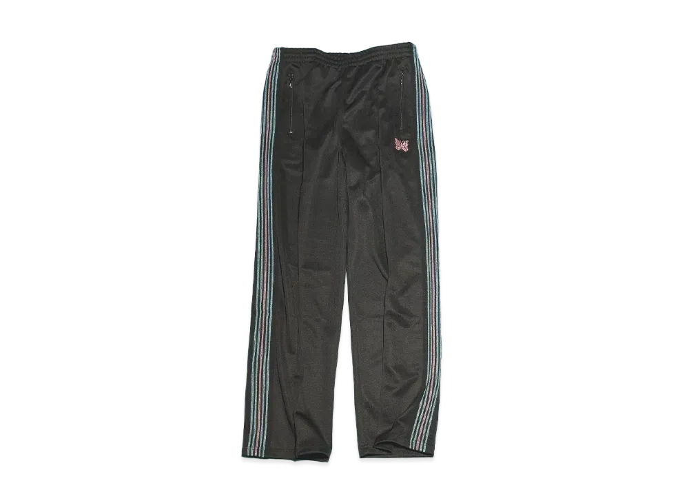 NEEDLES x LOVELESS Exclusive Straight Track Pant - Poly Smooth "Black"