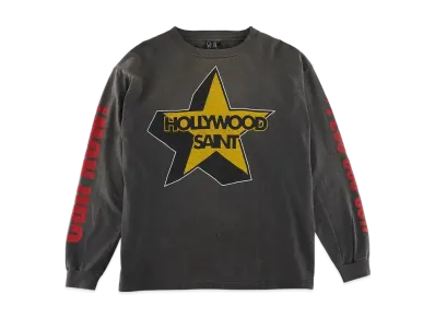 SAINT Mxxxxxx LS Tee / ST Hollywood "Black"