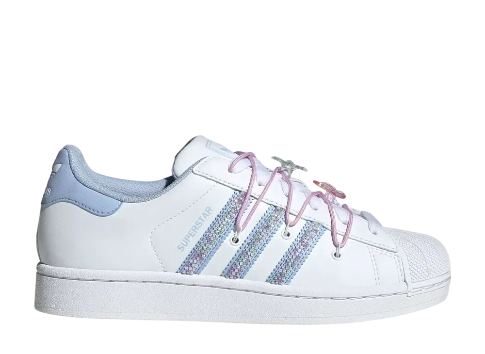 アディダス ウィメンズ スーパースター2 "クラウドホワイト/ブルードーン/プリラブドパープル"
