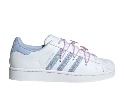 adidas Women's Superstar 2 "Cloud White/Blue Dawn/Preloved Purple"