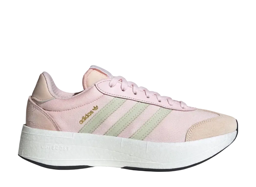 アディダス ウィメンズ シティ RNR "オールモストピンク/リネングリーン/コアブラック"