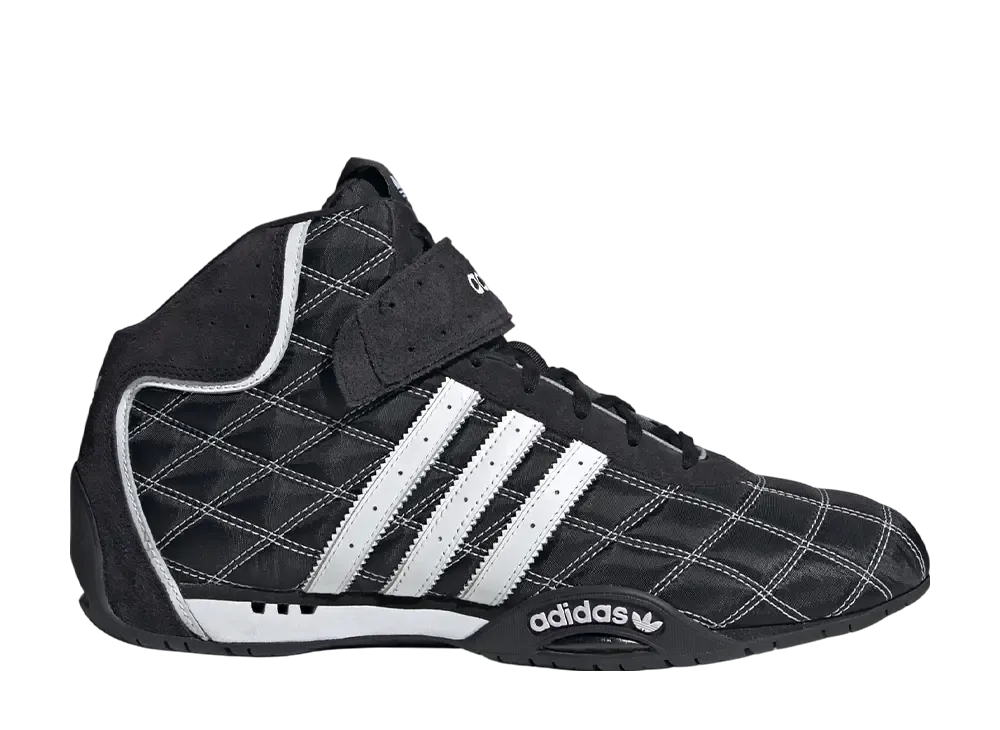 アディダス アディレーサー ハイ "コアブラック/クラウドホワイト"