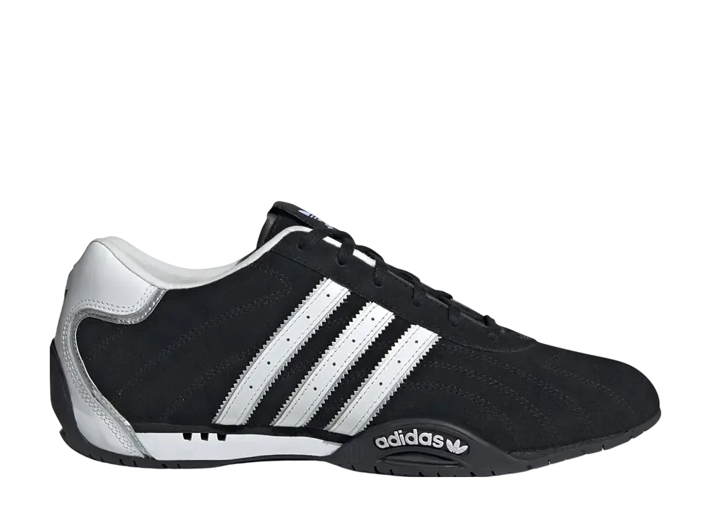 adidas Adiracer Lo "Core Black/Cloud White/Silver Metallic"