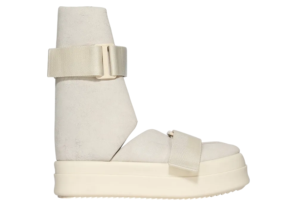 リックオウエンス ハリウッド ランウェイ スプリント サンダル "ディンゲ/ミルク"