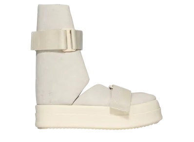 Rick Owens Hollywood Runway Splint Sandal "Dinge/Milk"