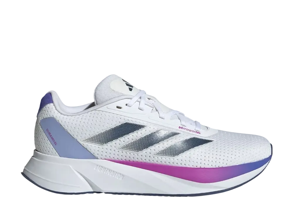 アディダス ウィメンズ デュラモ SL "クラウドホワイト/プリラブドインク/パープルバースト"
