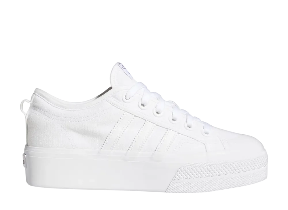 adidas Women's Nizza Platform "Cloud White"