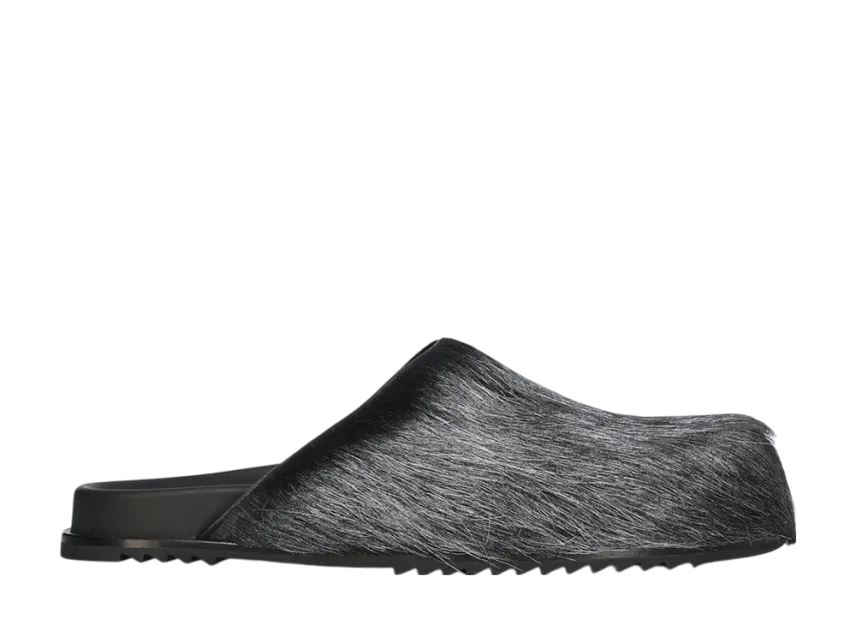 【Rick Owens】グラノーラ ガンメタルメタリック ミュール Rick Owens Hollywood Mule Granola