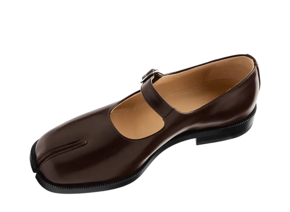 メゾンマルジェラ ウィメンズ タビ メリージェーン "ブラウン"