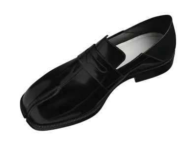 Maison Margiela Women's Tabi Loafers "Black"