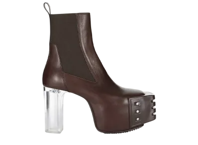 Rick Owens Hollywood Grilled Kiss 45 "Mahogany/Clear"