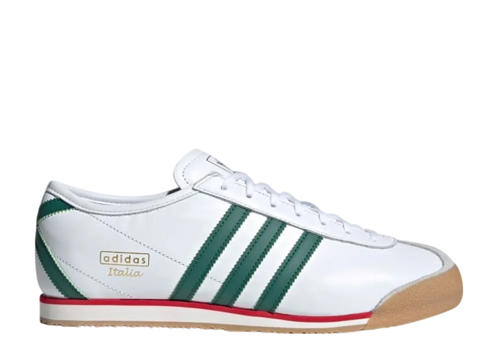 adidas Italia 70s "Cloud White/Collegiate Green/Gum"
