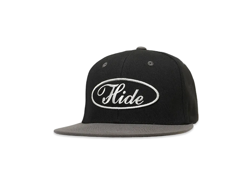 Hide and Seek Patch Baseball Cap "BLACK/C-GRAY"
