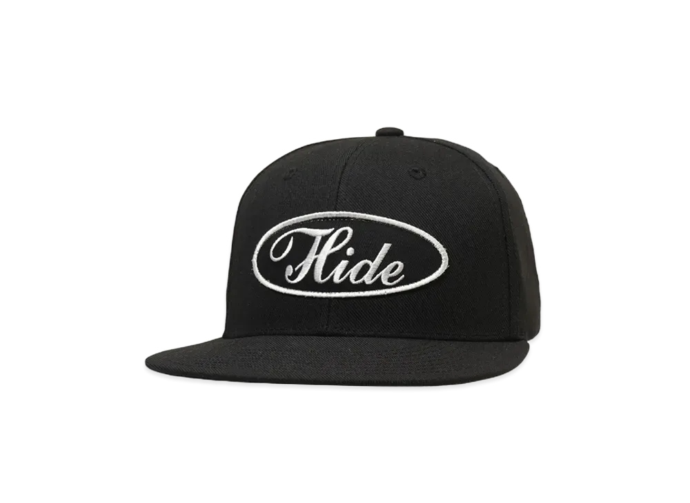 Hide and Seek Patch Baseball Cap "BLACK"