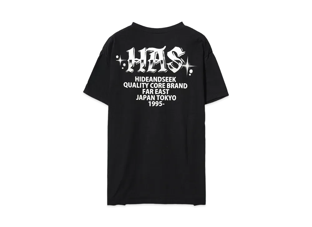 Hide and Seek N.L.U. S/S Tee "BLACK"