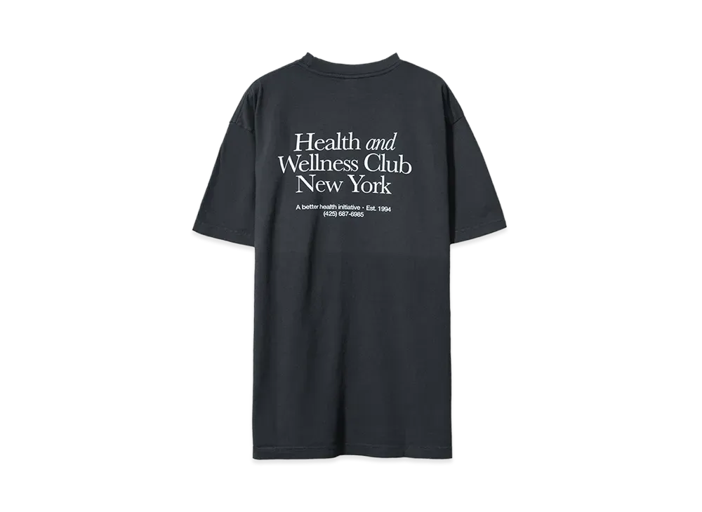 Sporty&Rich HWCNY T-Shirt "FADED BLACK"
