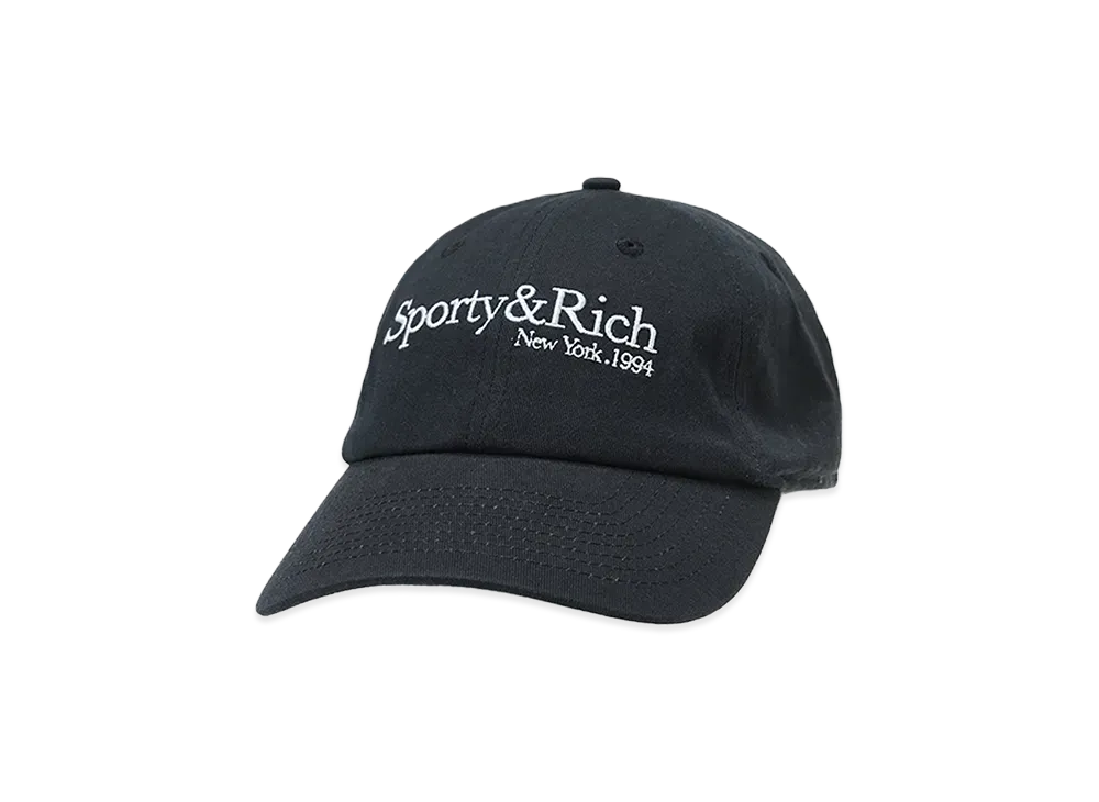 Sporty&Rich HWCNY Hat "FADED BLACK"