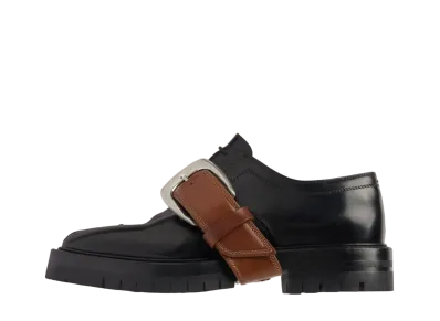 Maison Margiela Women's Tabi Combat Derby Low-Tops "Black"