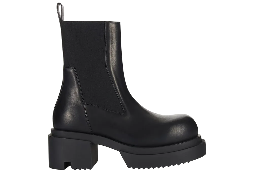 Rick Owens Hollywood Beatle Bogun "Black/Black"