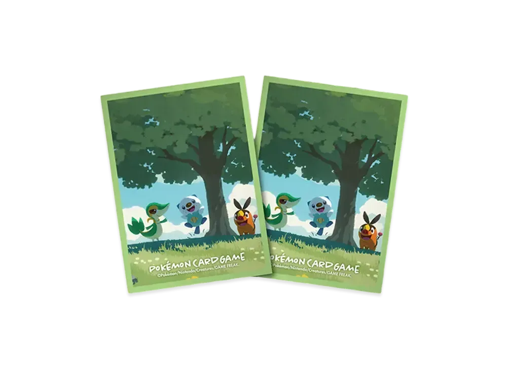 Pokemon Card Game Deck Shield Snivy & Tepig & Oshawott
