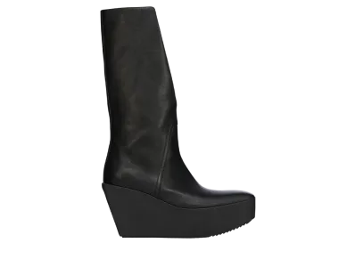 Rick Owens Hollywood Sliver Platform Winged Kowboys "Black"