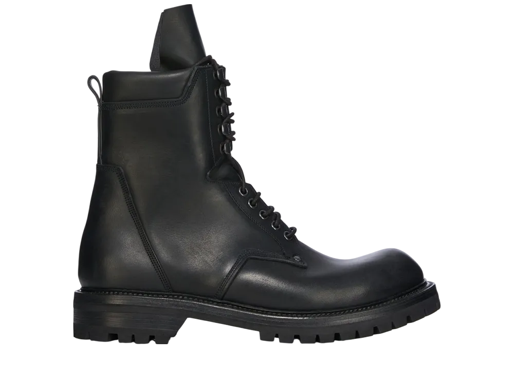 Rick Owens Hollywood Army Low Boot "Black"