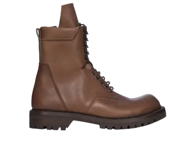Rick Owens Hollywood Army Laced Boot "Dust"